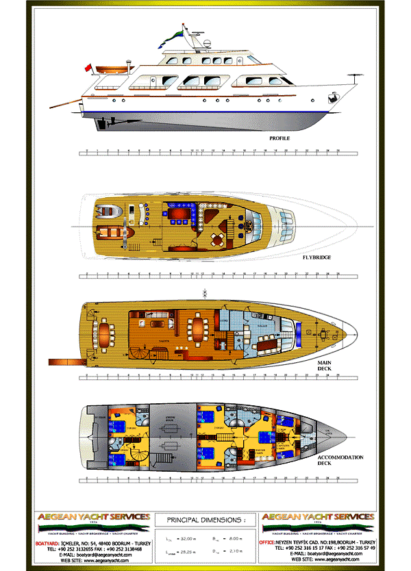 Yacht AMAZON A, Aegean Yacht Services CHARTERWORLD Luxury Superyacht